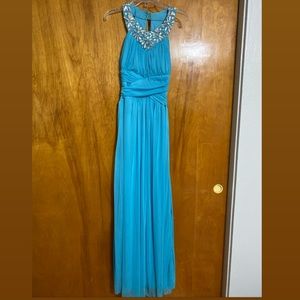 Blue Prom Dress